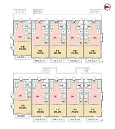薔薇ハウスの間取図画像