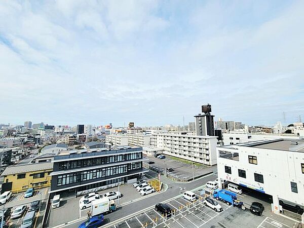 7階バルコニーからの眺望