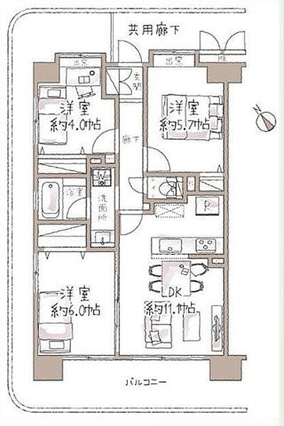間取り：312001306326
