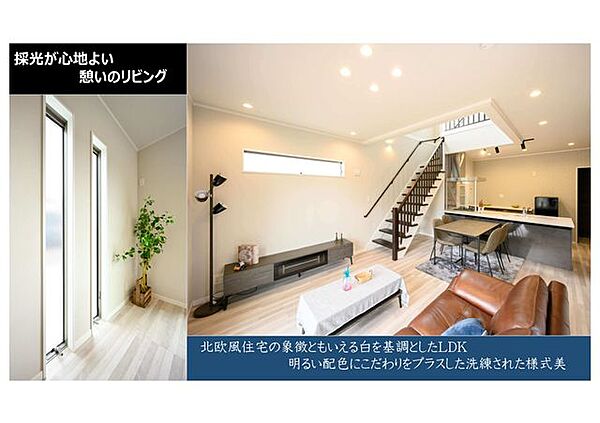 建物プラン例　建物価格：2040万円　建物面積：80ｍ2　別途、外構費用が発生します