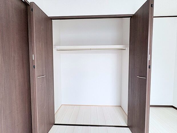 大容量の収納スペースで、住空間もスッキリ広々。 