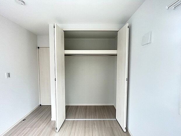 大容量の収納スペースで、住空間もスッキリ広々。