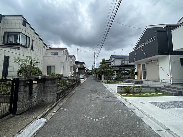 通勤、通学がちょっとした運動にもなる、大袋駅徒歩14分。