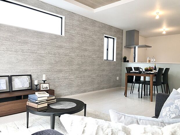 開放感と採光にこだわった、19.2帖のＬＤＫ。 