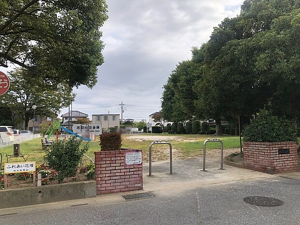 恩間第二公園 近くにある公園です。すべり台もあります。（270m）