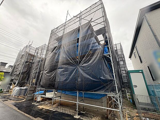 今なら建築中の住まいをご覧いただけます。構造体の質問もお気軽に。