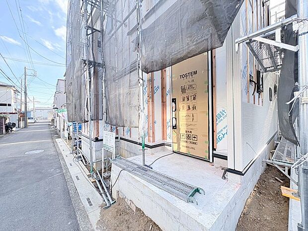 新たな暮らしが始まる、発展途上の空間。