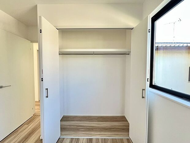 大容量の収納スペースで、住空間もスッキリ広々。 
