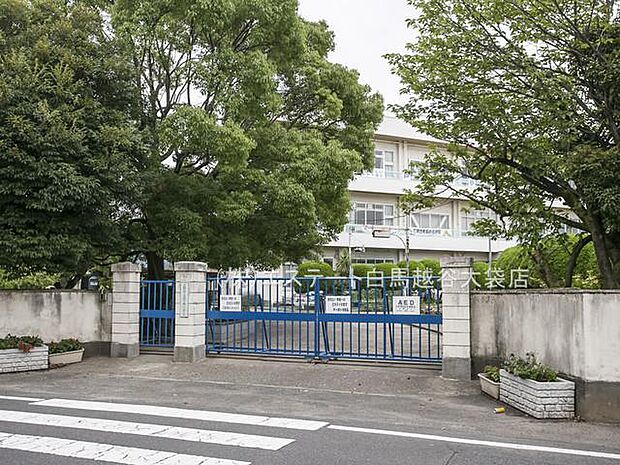 三郷市立戸ケ崎小学校（449m）