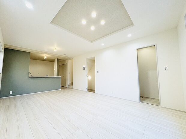 家族団らんの時間も増えそうな、くつろぎのＬＤＫ。 