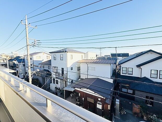 2階バルコニーからの眺望