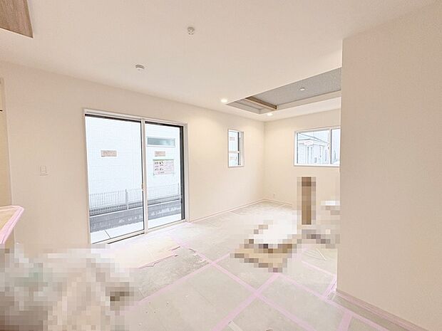 家族団らんの時間も増えそうな、くつろぎのLDK。