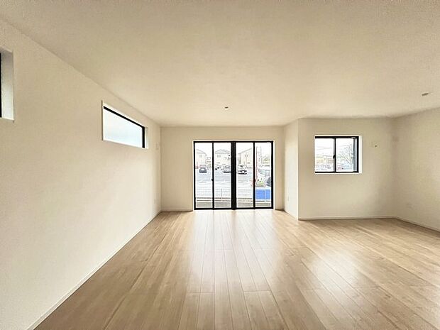 リビング空間にこだわりたい方に、見ていただきたい住宅です。 