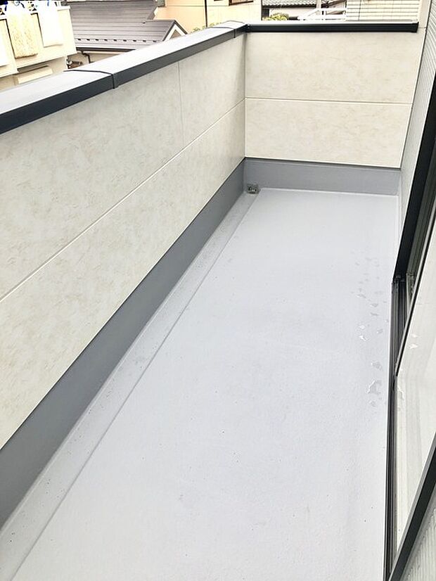 広々バルコニー