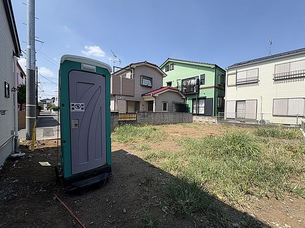 今なら建築中の住まいをご覧いただけます。構造体の質問もお気軽に。 