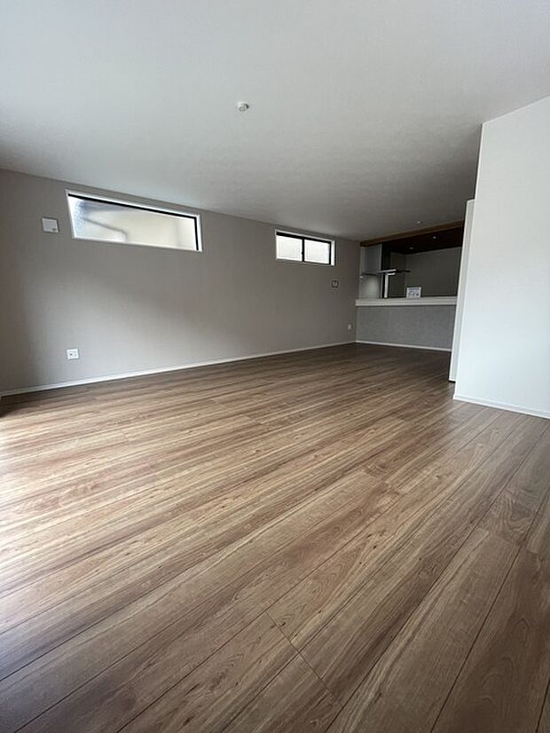 22.5帖の広々としたLDK 