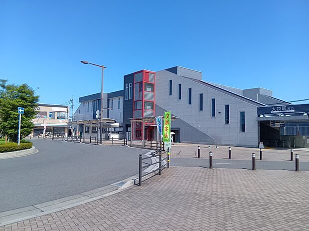 駅(東武伊勢崎線「大袋駅」)