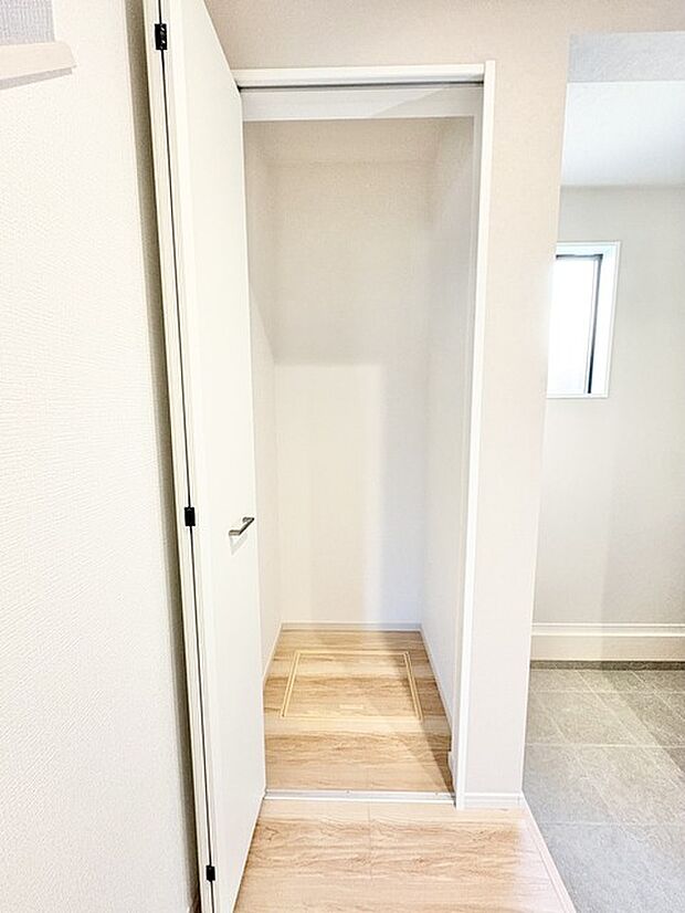 大容量の収納スペースで、住空間もスッキリ広々。