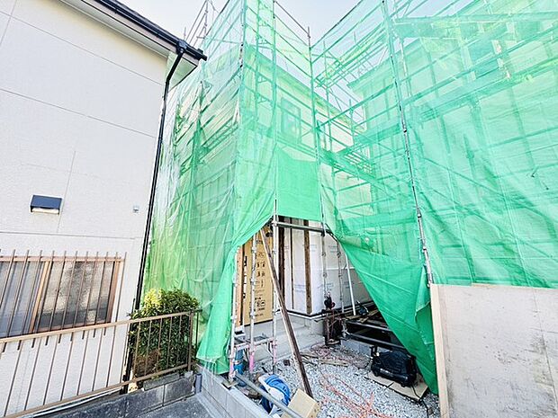 奥まった立地ながら、その分通行人等の目にも触れにくい建物配置。 