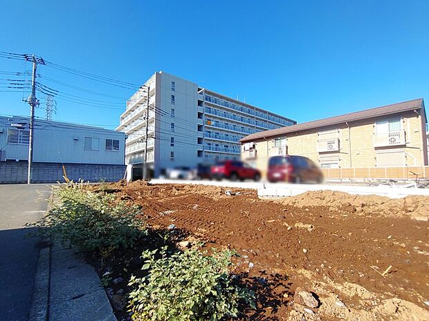 開放感のある立地