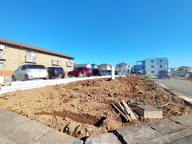周辺に大きな建物が無く、圧迫感がありません