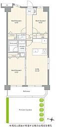 間取図画像 3LDK
