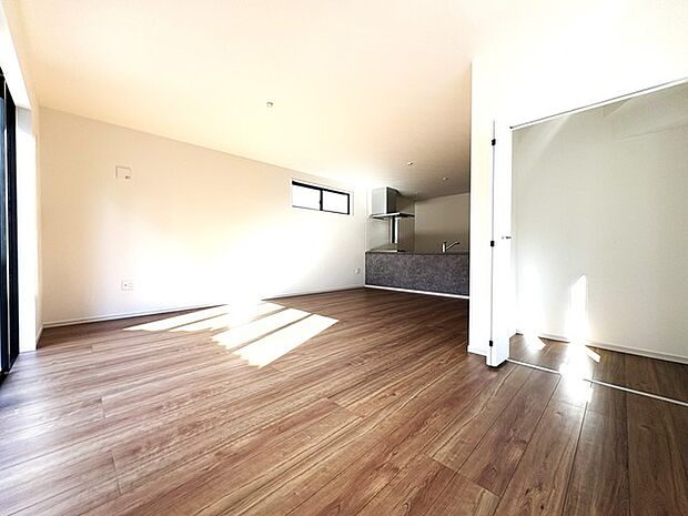 階段下収納がリビング側から使えて便利