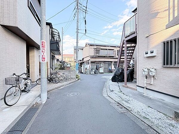 前面道路の様子です
