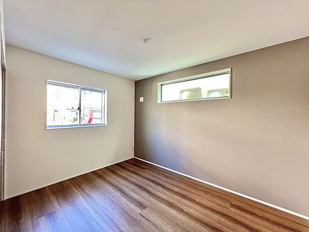 子供部屋には丁度良い洋室。サイズは6帖。