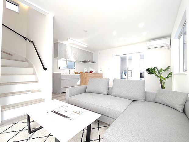 リビングイン階段