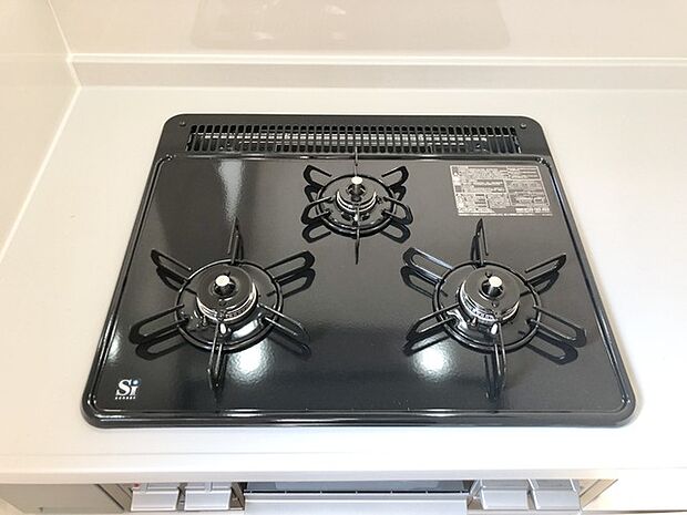 三口コンロ