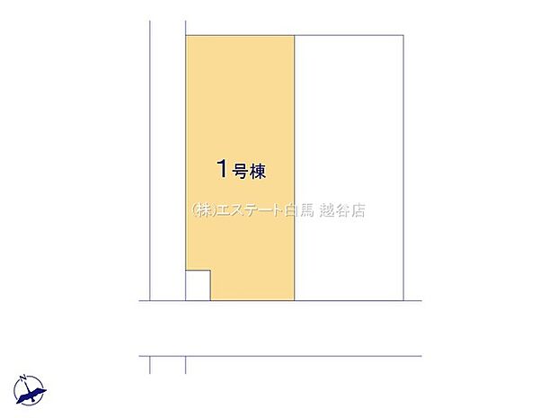 越谷市宮本町3丁目 _1号棟_全体区画図画像_0860406