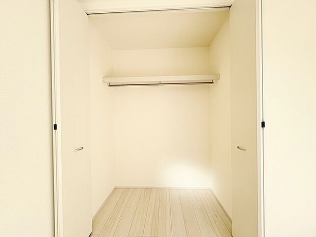 大容量の収納スペースで、住空間もスッキリ広々。 