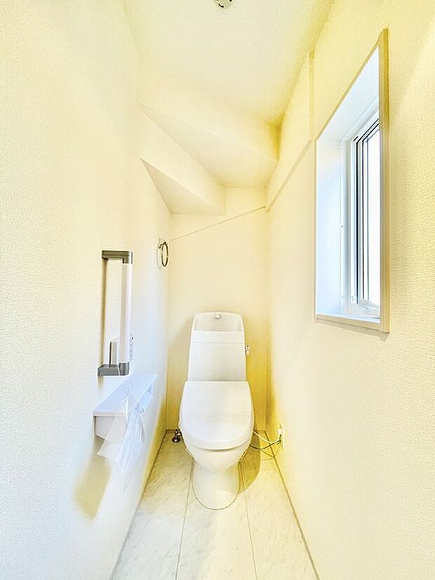 新築戸建てなら今や標準装備は当たり前。気持ちいいウォシュレット機能。