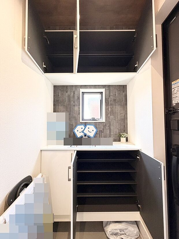 整然とした収納空間で、毎日を心地よく彩ります。