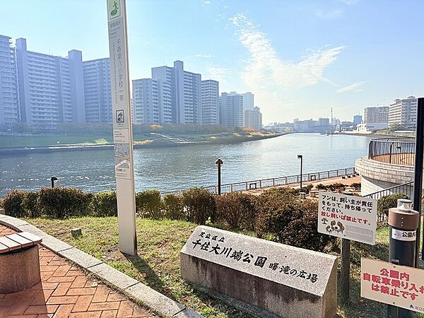 千住大川端公園（50m）