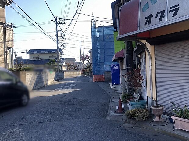 前面道路