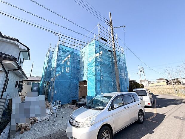 当分譲地はこちらの一棟のみの現場となります。ご覧になれますので、お気軽にお問い合わせください。