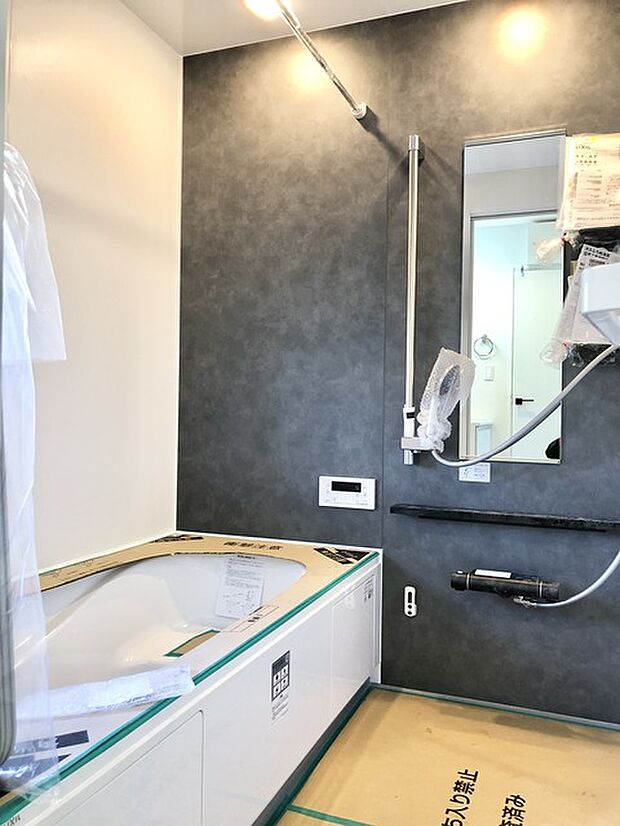 1坪広さを設けた浴室でゆったりバスタイム。