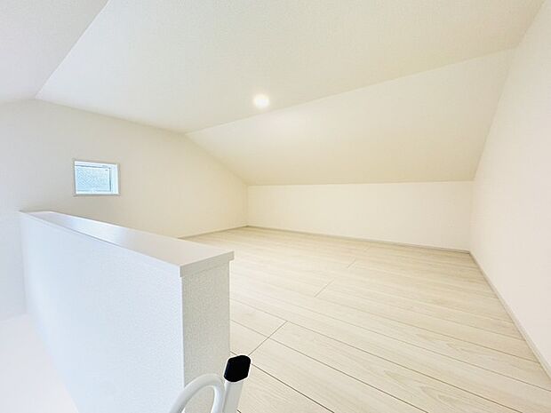 わんぱくな子供が大好きなロフトという贅沢空間。お連れしたらきっとテンション上がります。 