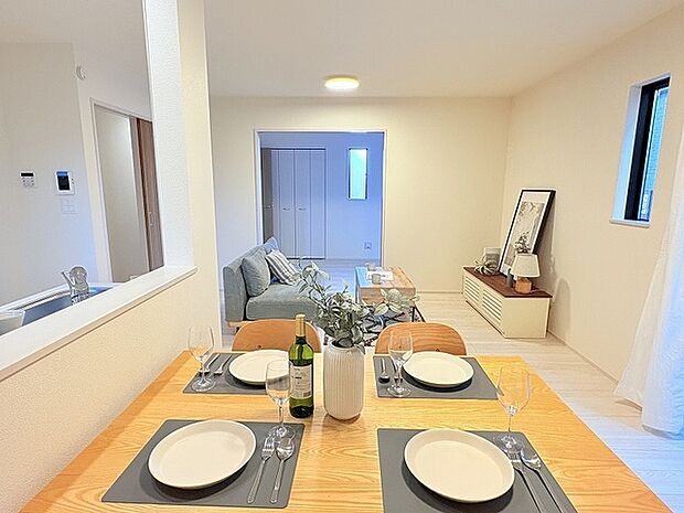 15.5帖のLDKです。