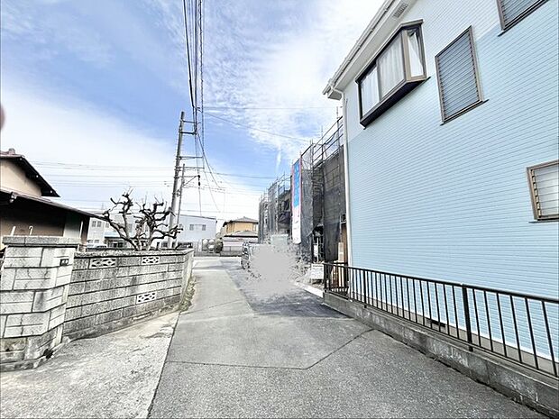 爽やかな空と、穏やかな街並みが心地よい時間をもたらします。