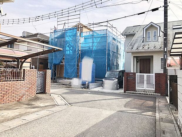 新たな暮らしが始まる、静かで落ち着いた街並み。