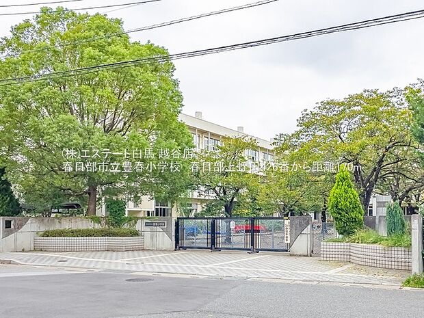 春日部市立豊春小学校(1250m)