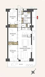 シャルム北越谷Ｂ棟