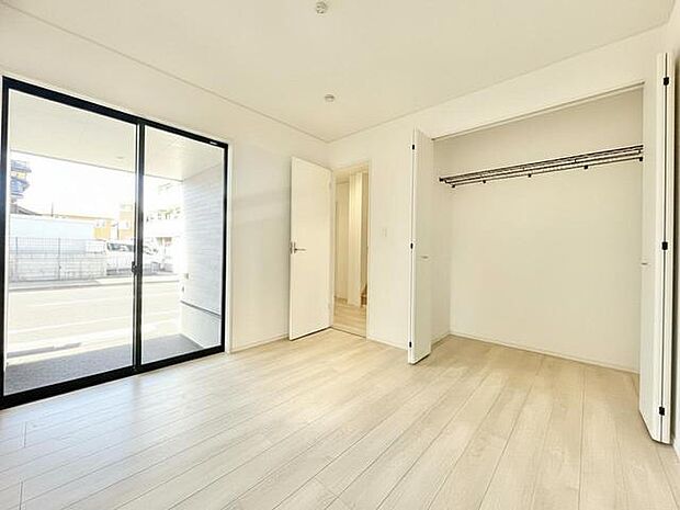 部屋ごとに設けた収納は、住みやすさへのこだわり。 