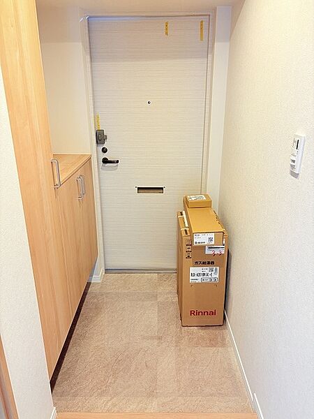 リフォームされて綺麗な玄関です。