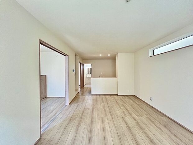 リビング空間にこだわりたい方に、見ていただきたい住宅です。