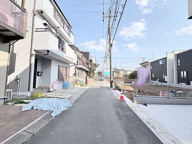 静かな住環境に広がる、心地よい日常の風景。