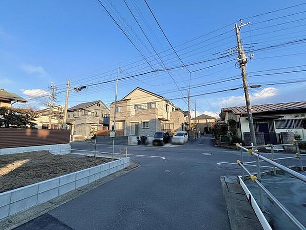 閑静な住宅街が広がる心地よい住環境。